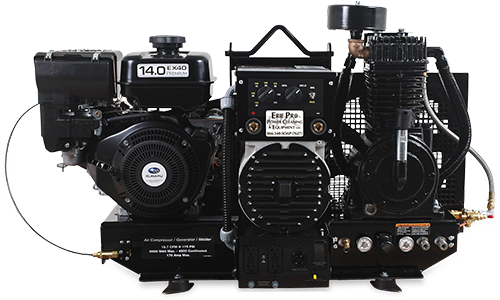 AGW-SR14-B air compressor generator welder combination